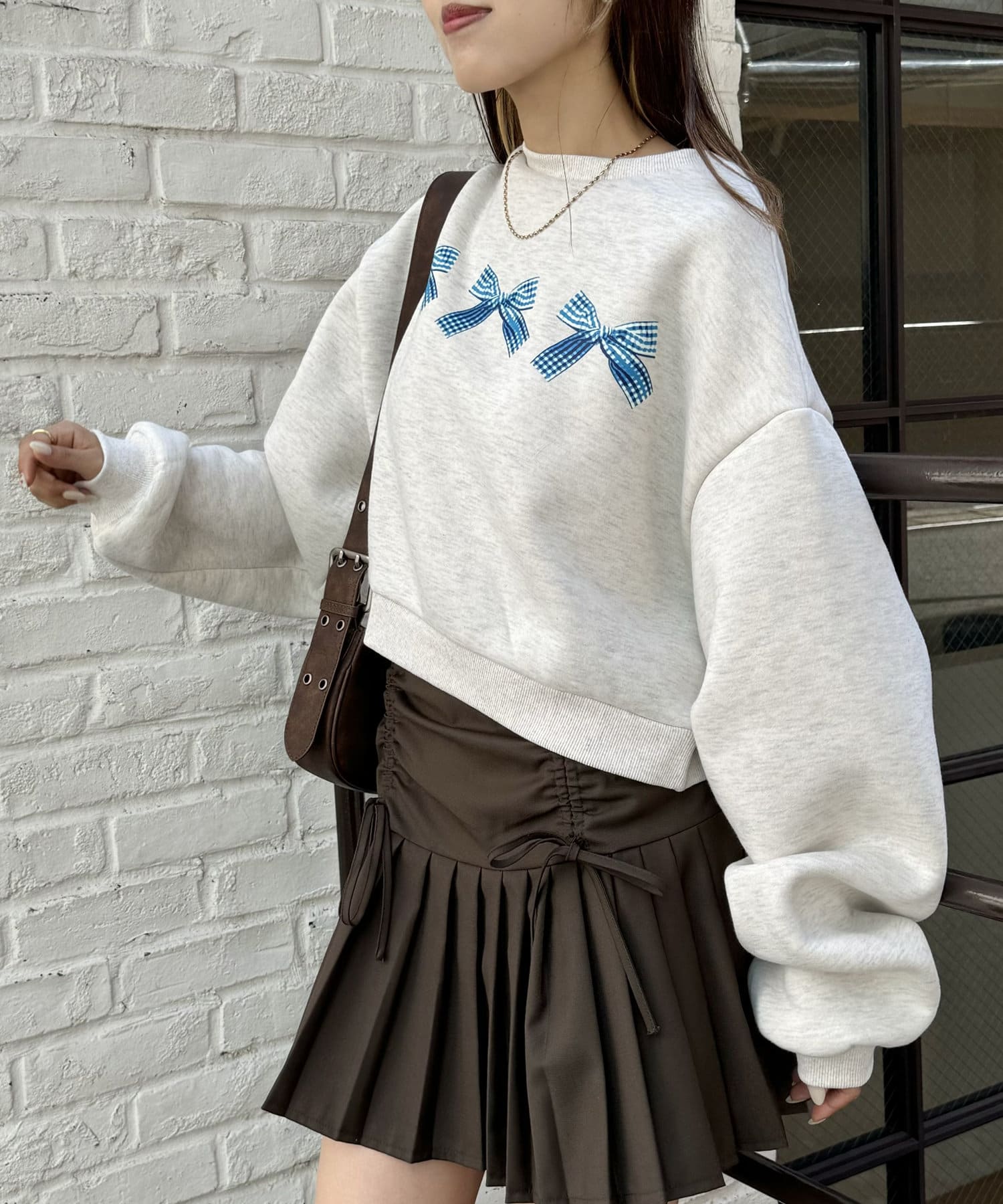 リボンスウェット | w closet(ダブルクローゼット)レディース | PAL