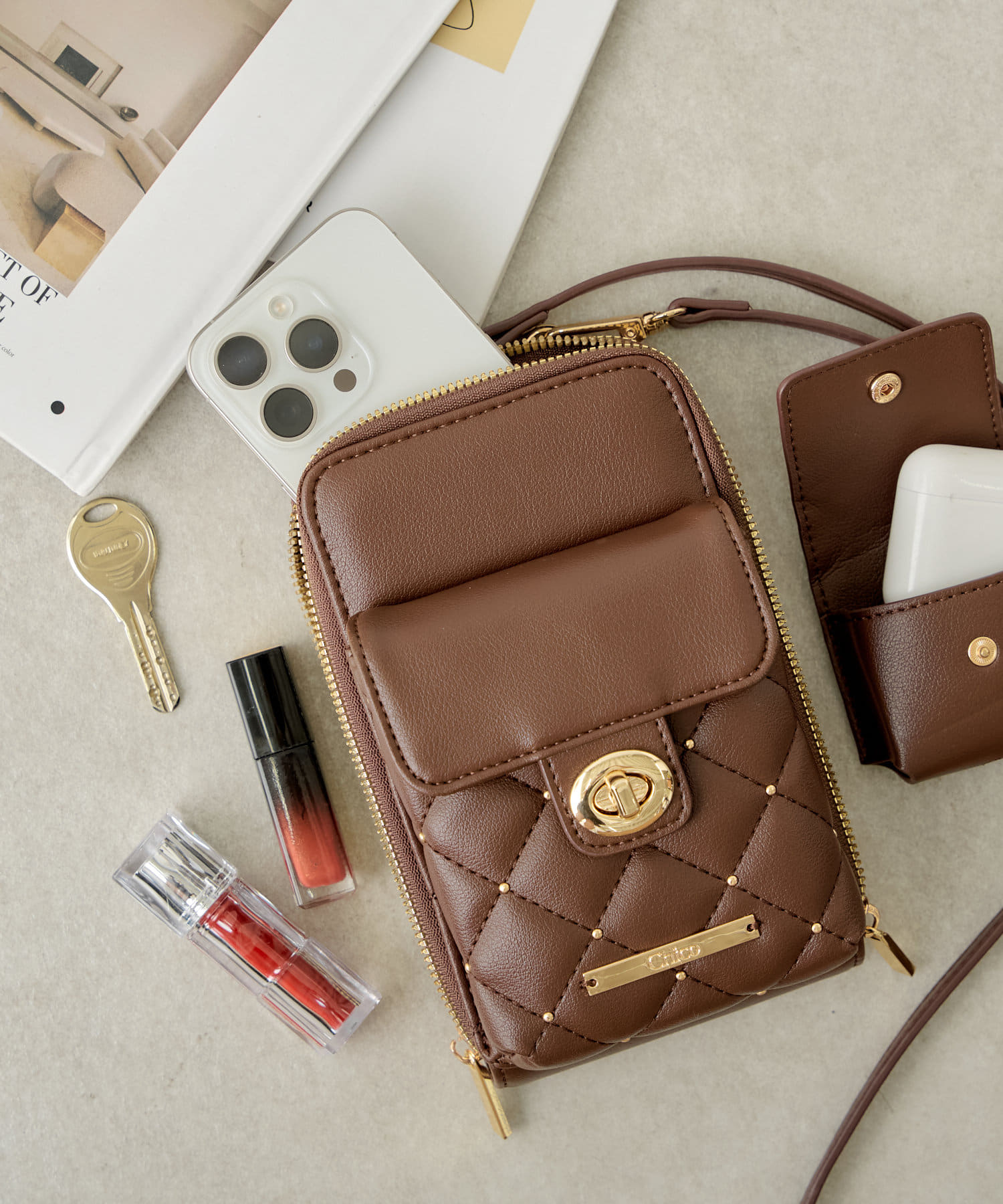 キルティングスマホショルダーバッグ | Chico(チコ)レディース | PAL