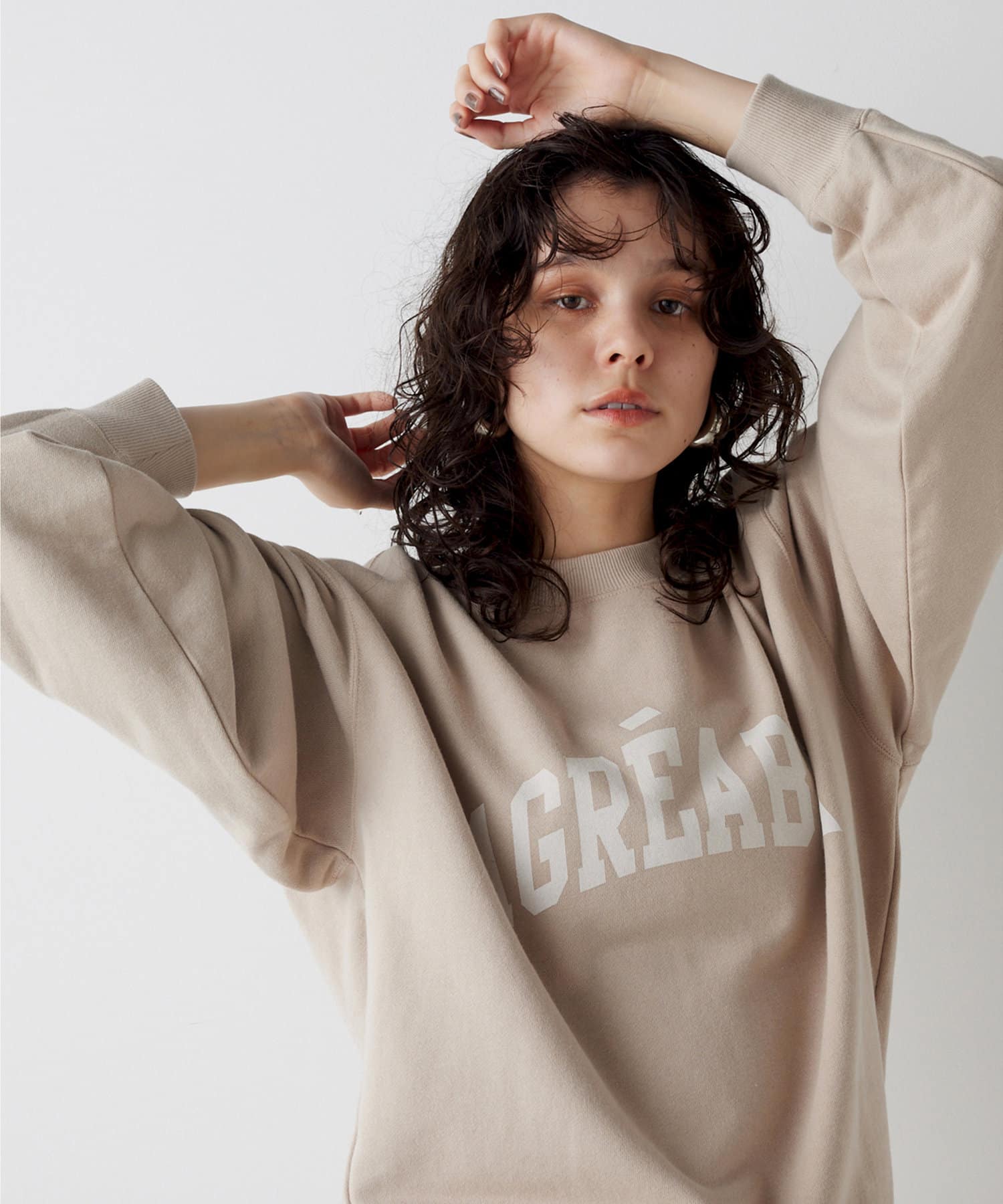 THE PAUSE】ロゴスウェットプルオーバー | Whim Gazette(ウィム