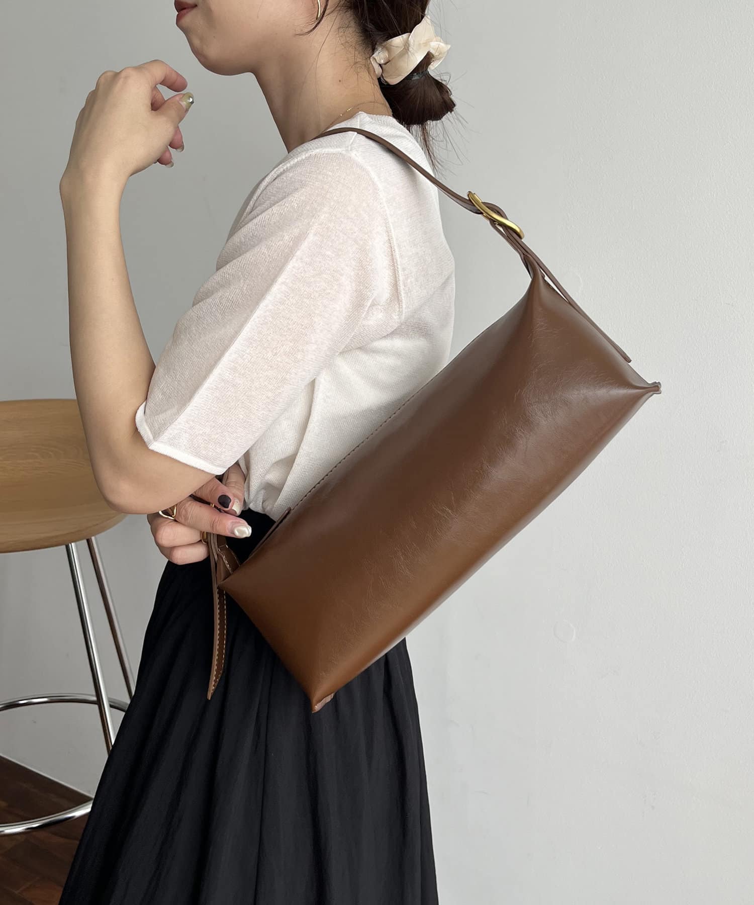 ワンハンドルワイドバッグ | CAPRICIEUX LE'MAGE(カプリシュレマージュ