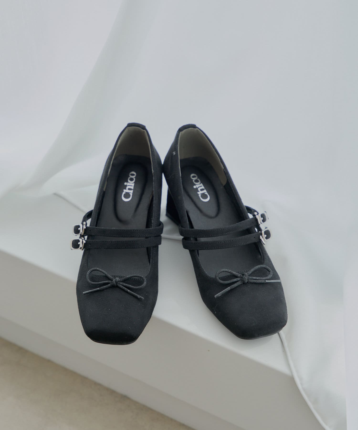 Chico】リボンヒールバレエシューズ | OUTLET(アウトレット)レディース