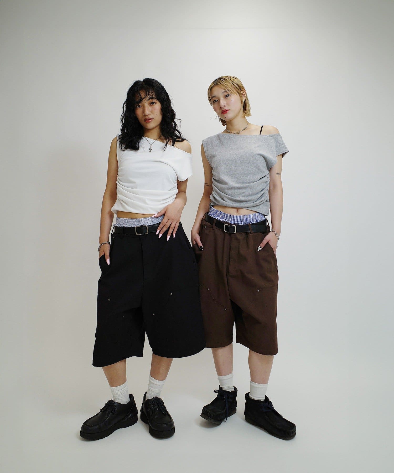 KOOKY'N/クーキー】 ダブルニーダックショートパンツ | WHO'S WHO