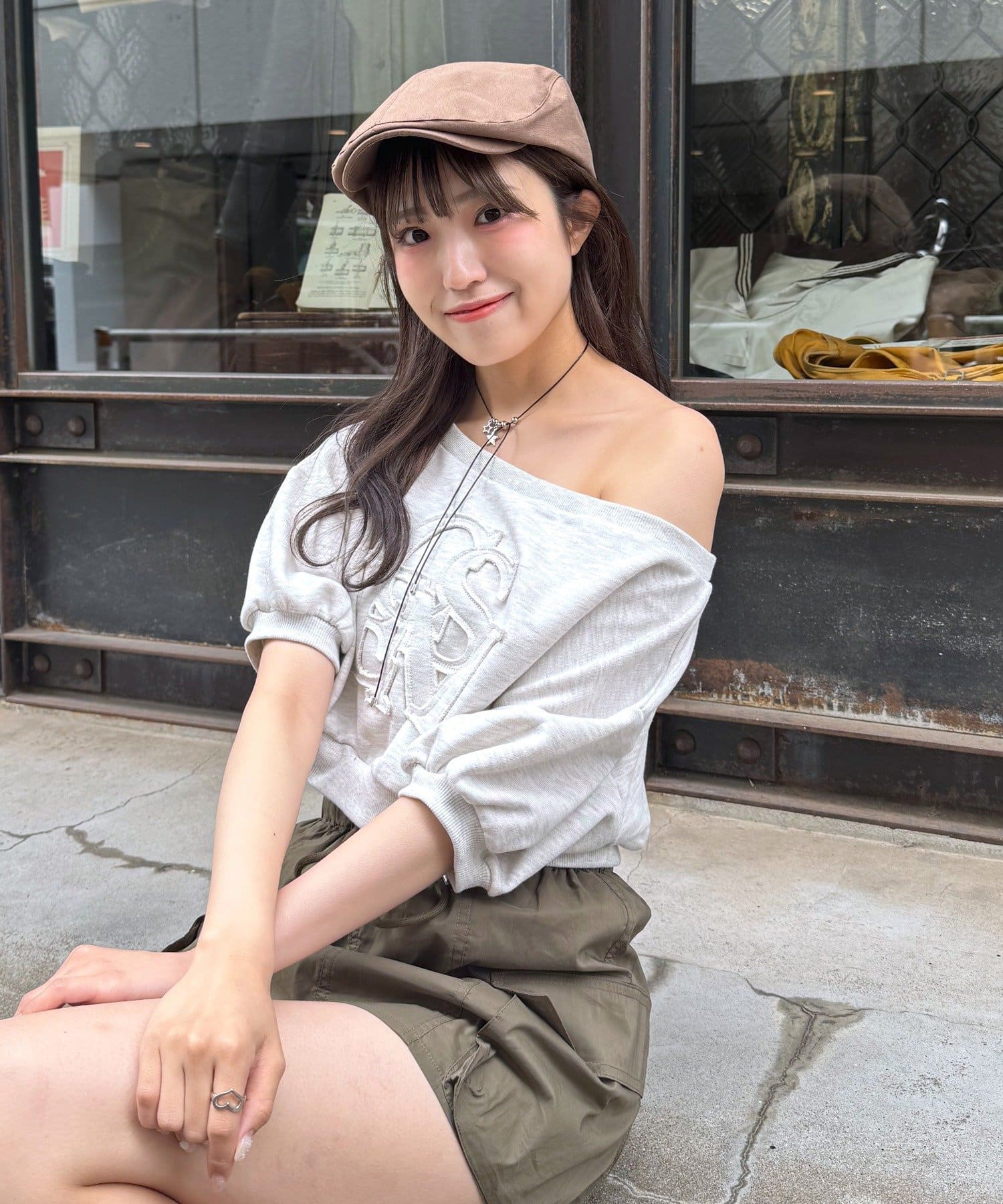 mline]コットンレースキャミワンピース | mline(エムライン)レディース