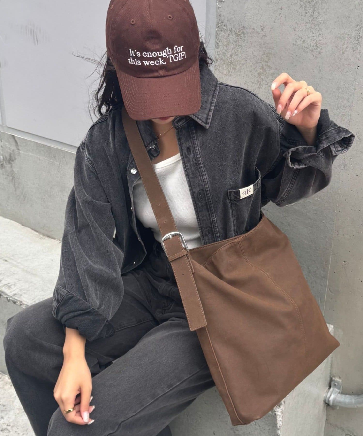 スエードライクワンショルダーバッグ | COLONY 2139(コロニー トゥー