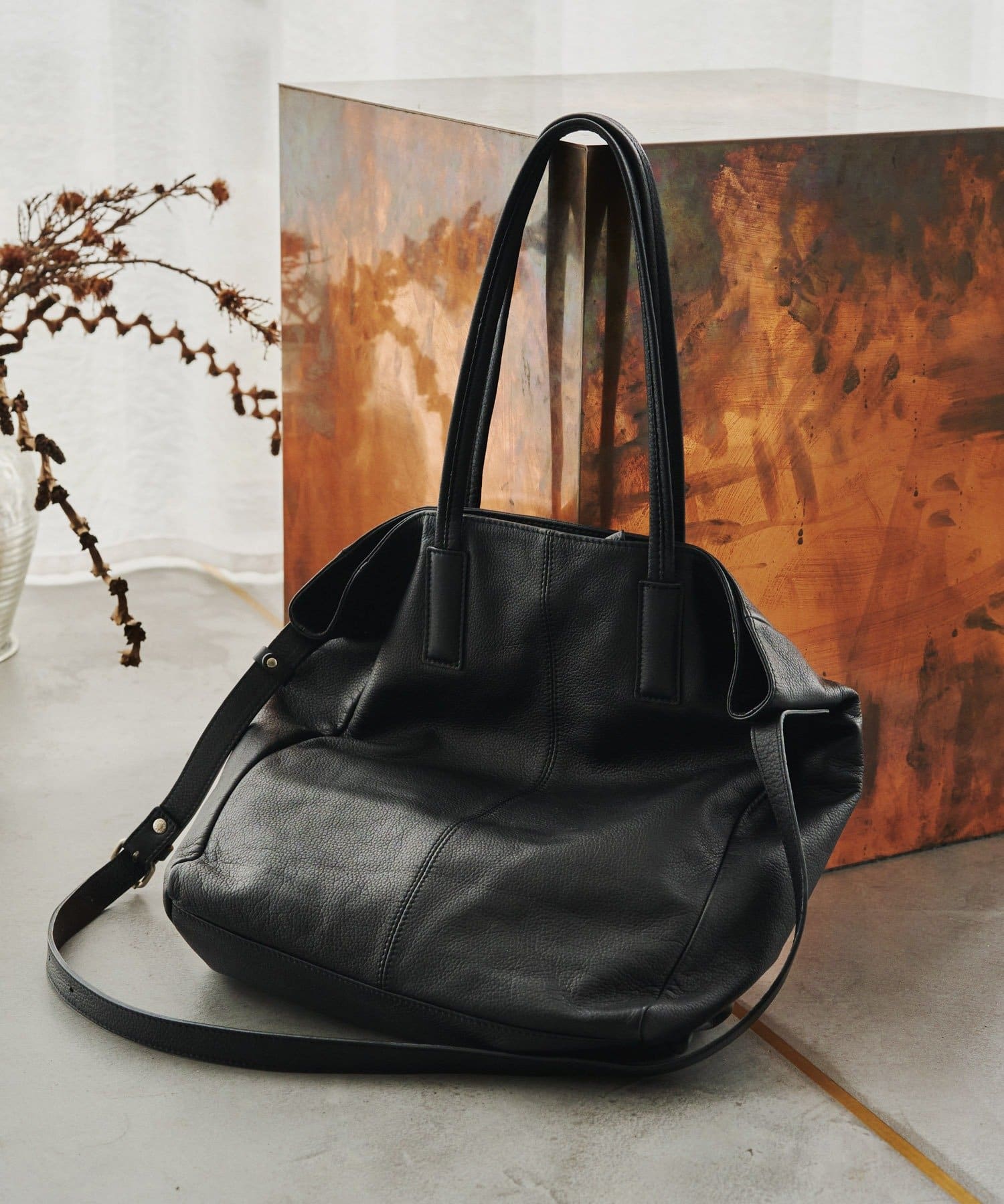 レザー2WAYトートバッグ | russet(ラシット)レディース | PAL CLOSET