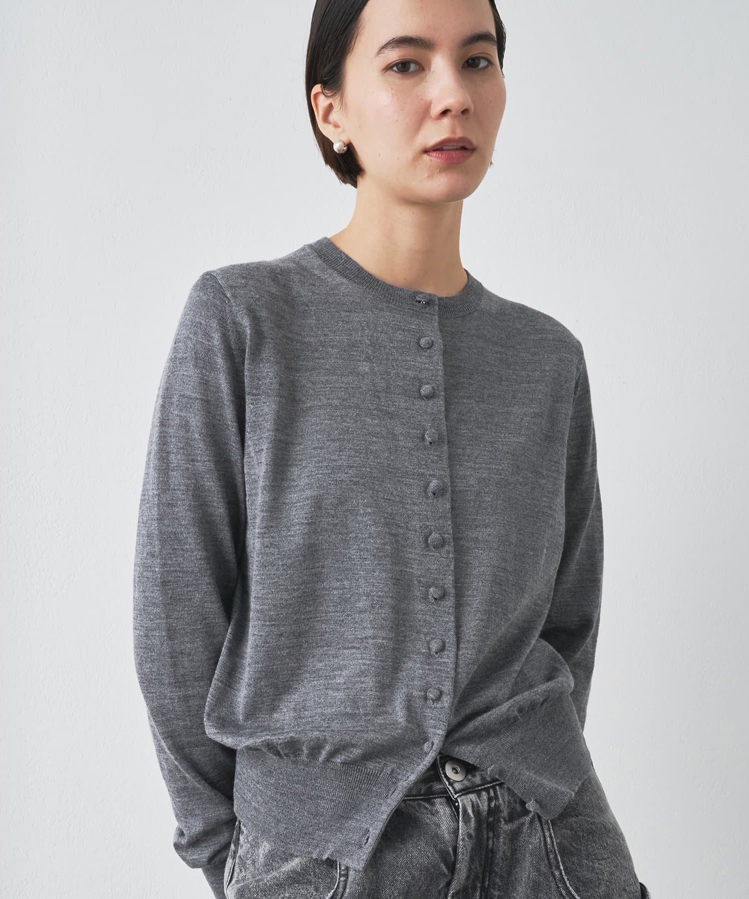 16Gテンジクカーディガン | Whim Gazette(ウィム ガゼット)レディース