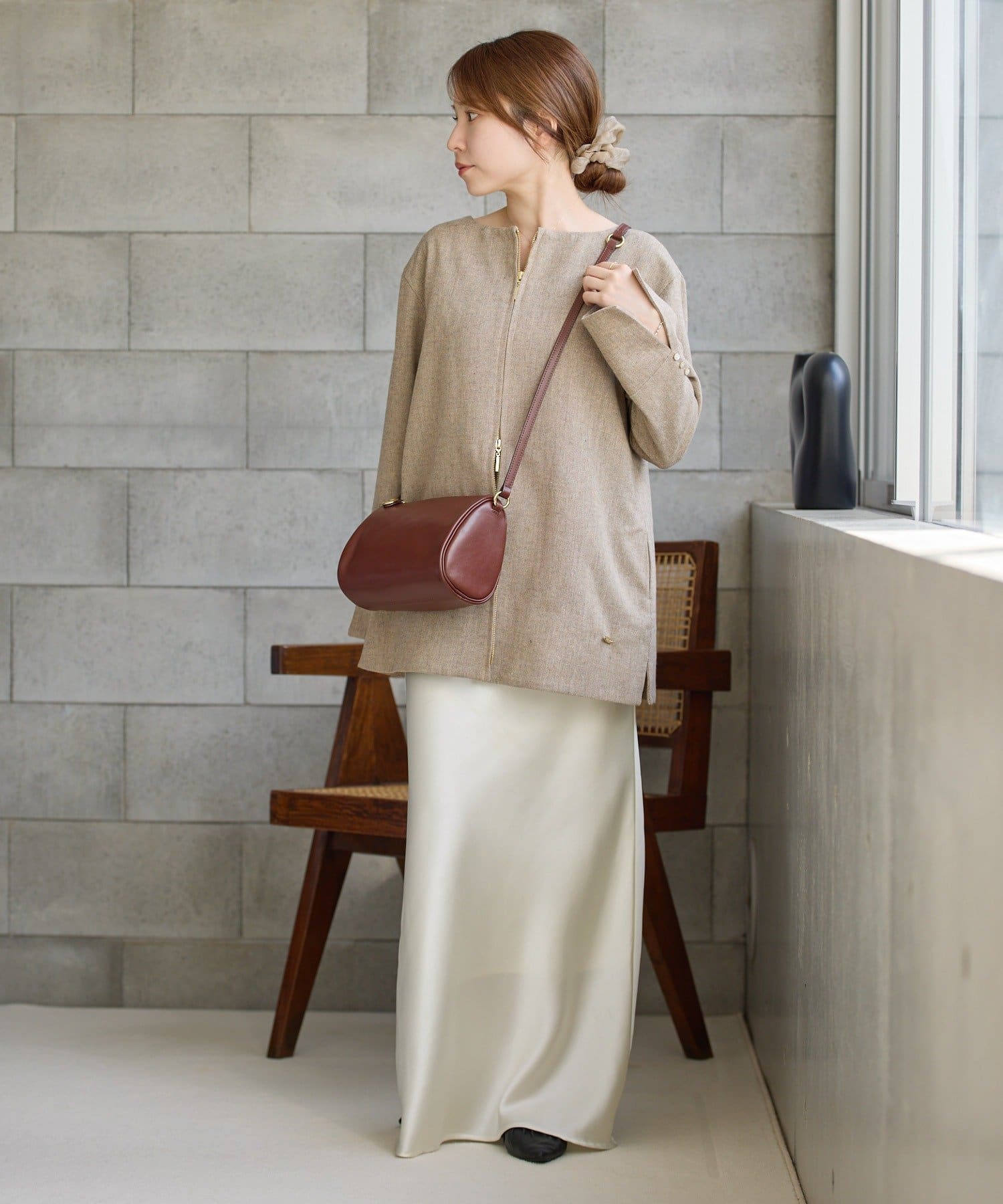 3WAYエッグショルダーバッグM（CE-1598） | gemeil(ジェムイル