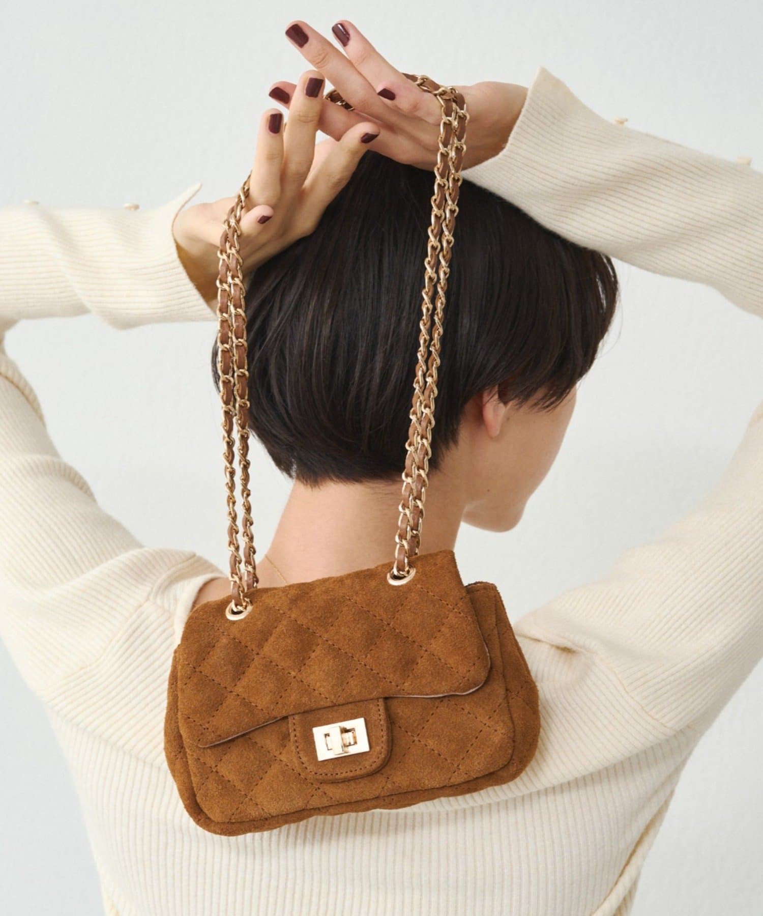 GALENA/ガレナ】スウェードminiチェーンBag | LOUNGEDRESS(ラウンジ