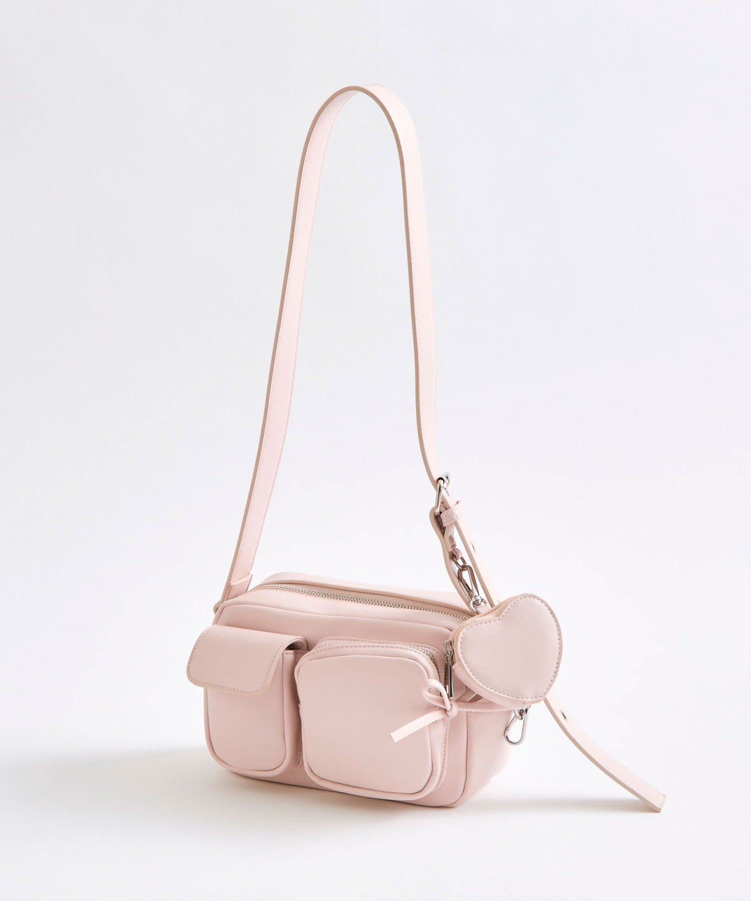 ハートポーチ付きショルダーバッグ | OLIVE des OLIVE(オリーブ デ