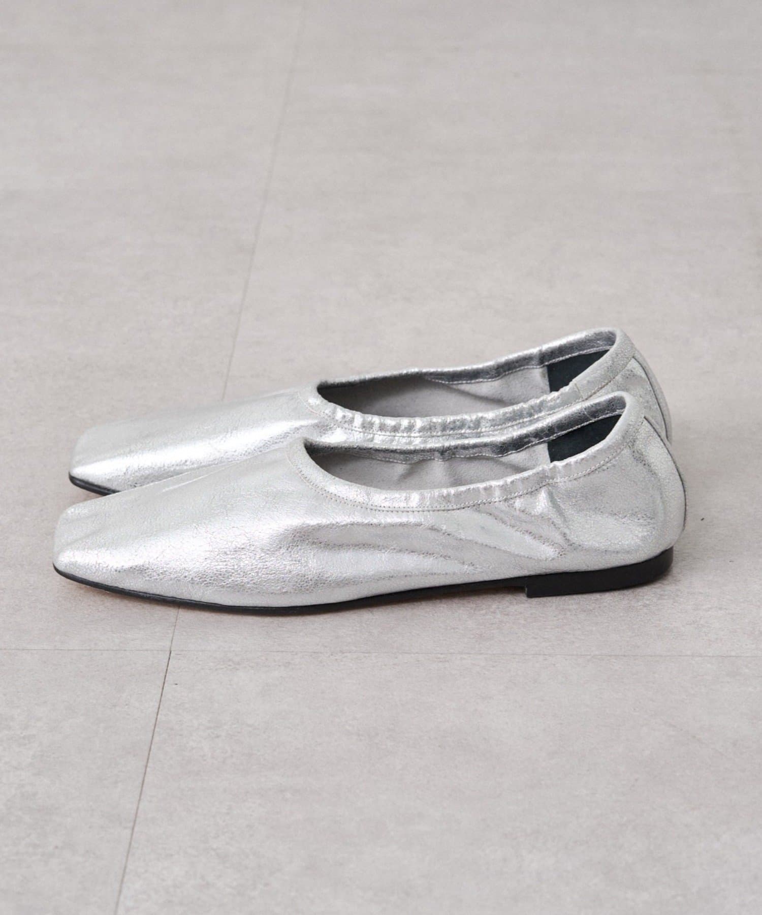 PELLICO SUNNY/ペリーコサニー】スクエアトゥプレーンバレェ