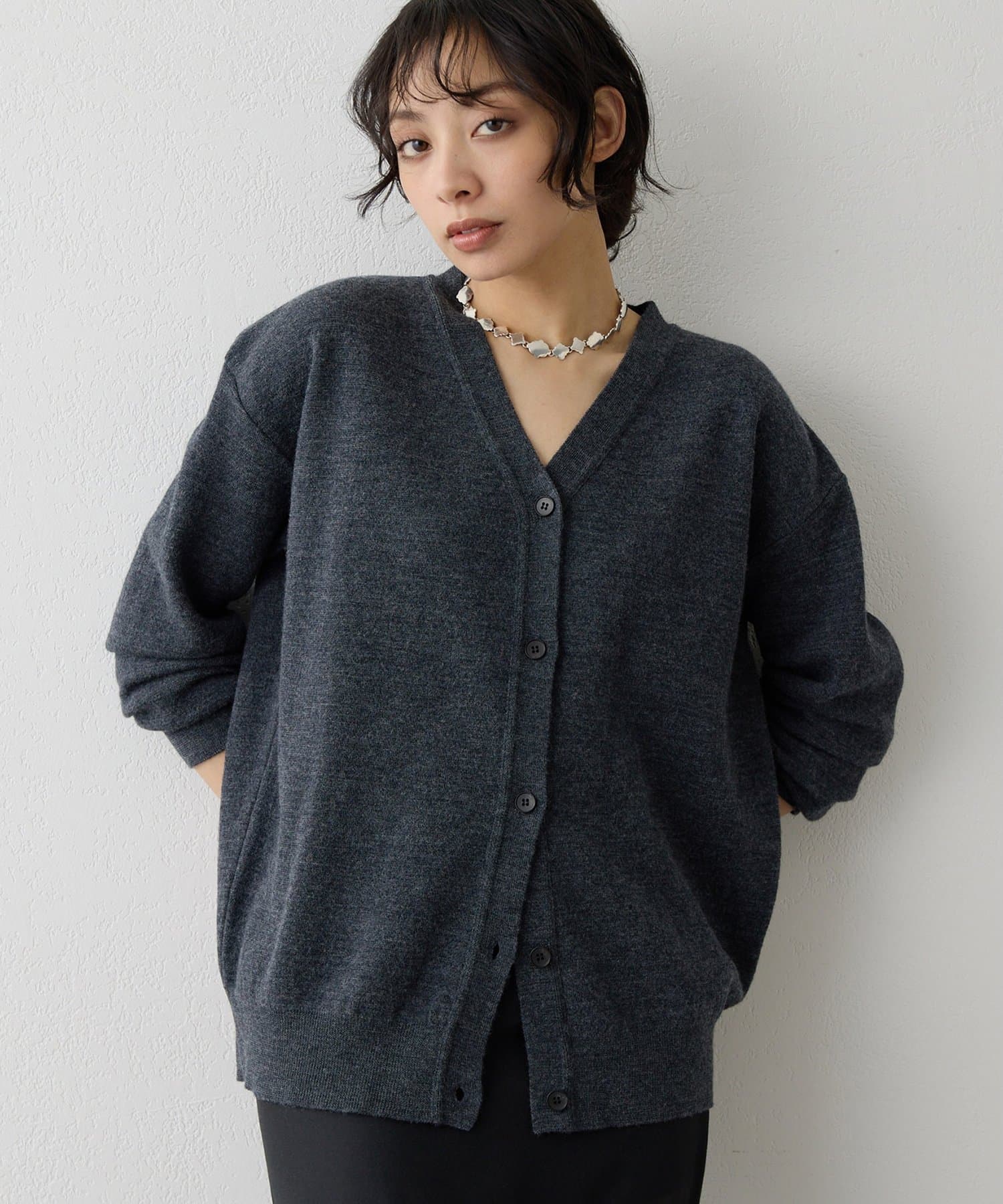 ミラノリブカーディガン | Whim Gazette(ウィム ガゼット)レディース