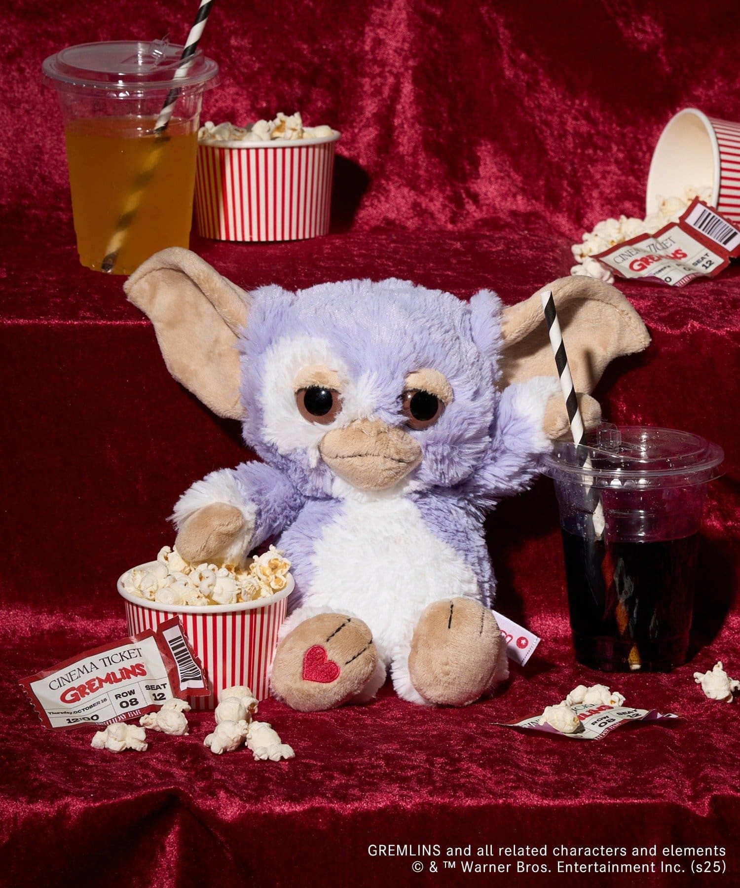 GREMLINS グレムリン】ギズモ ライラックグレーHeart 25cm | BIRTHDAY