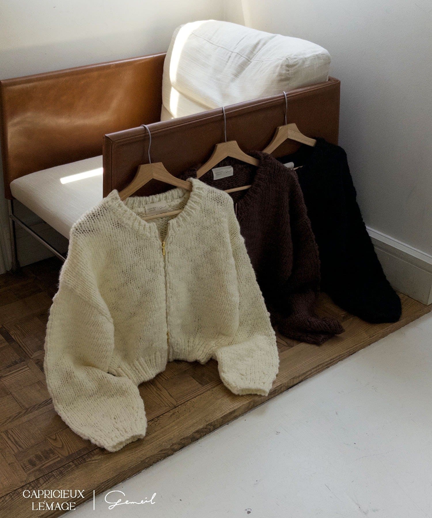 LE'MAGE×gemeilコラボ】スラブジップカーディガン | CAPRICIEUX LE