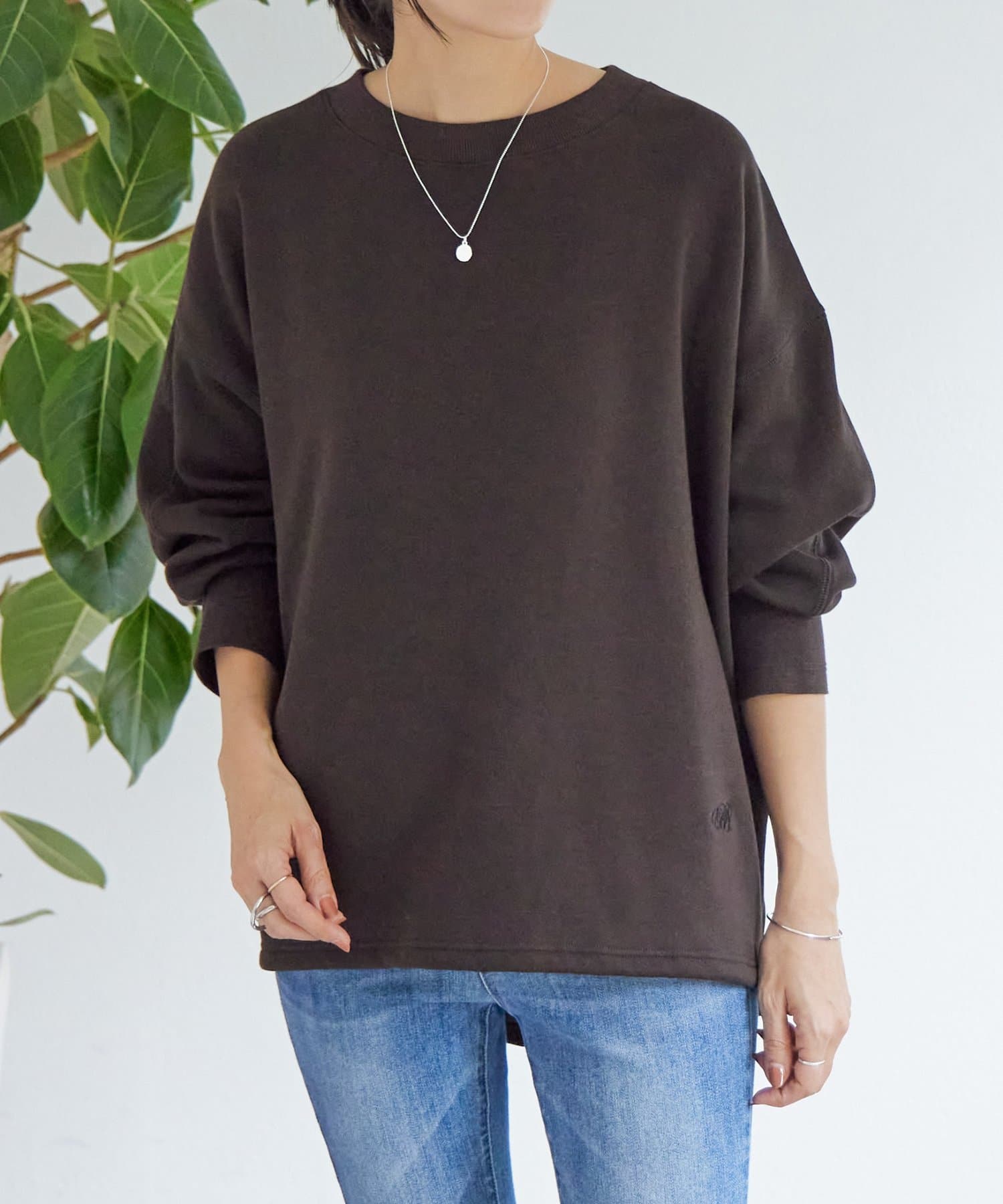 刺繍入り裏ボアトレーナー | BEARDSLEY(ビアズリー)レディース | PAL