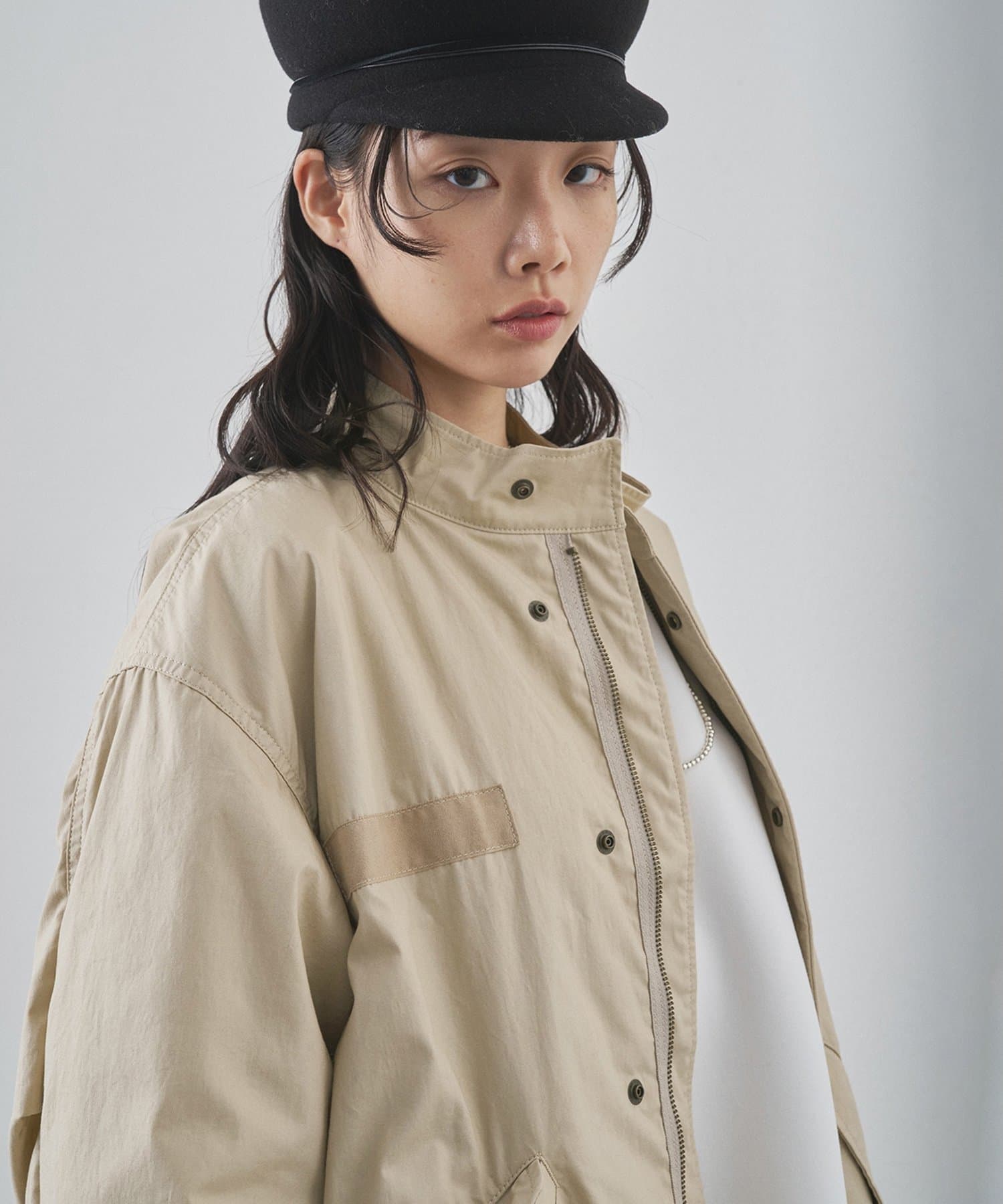 ライナー付ミリタリーコート | Whim Gazette(ウィム ガゼット