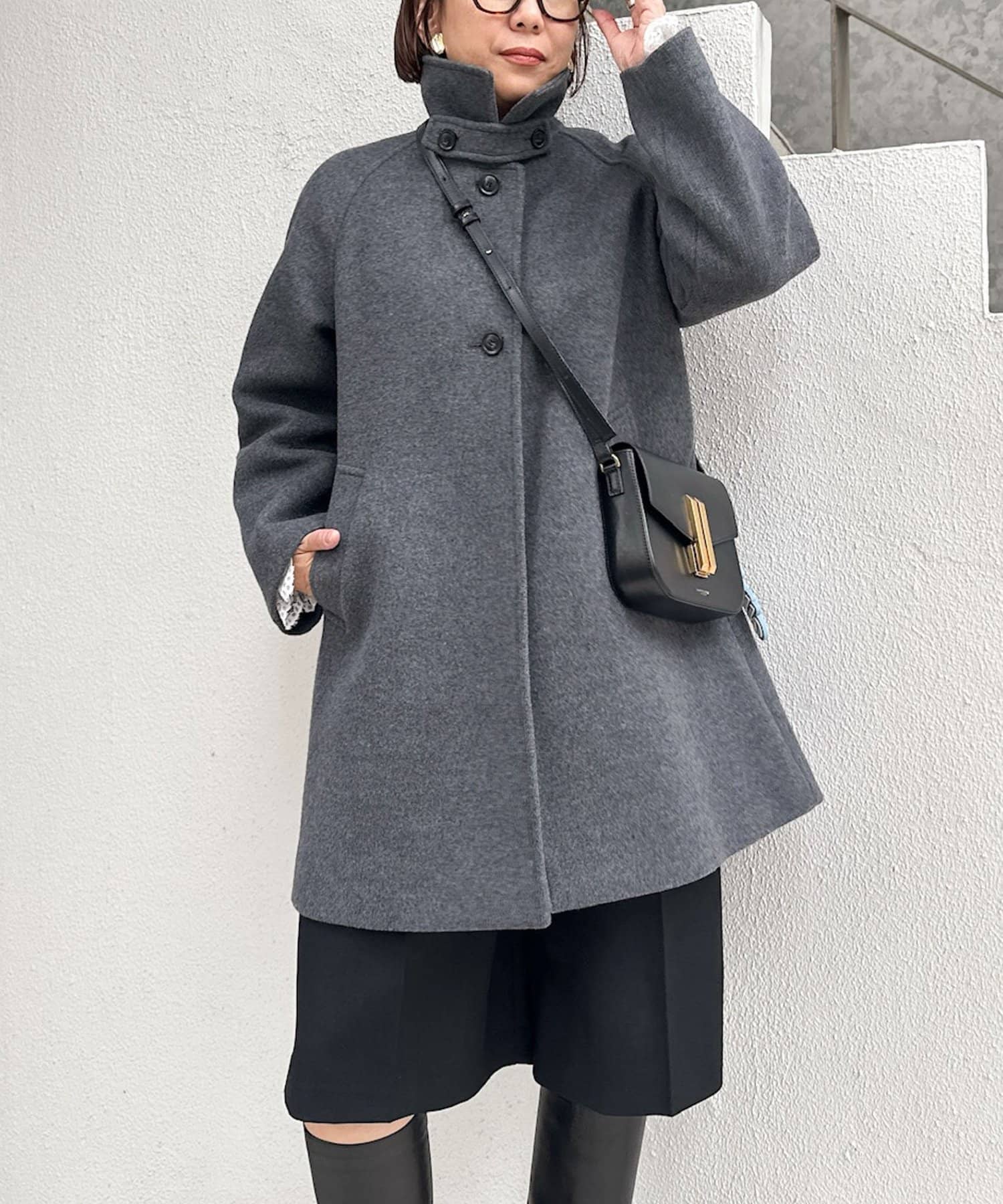 ステンカラー2WAYハーフコート | NOLLEY'S(ノーリーズ)レディース