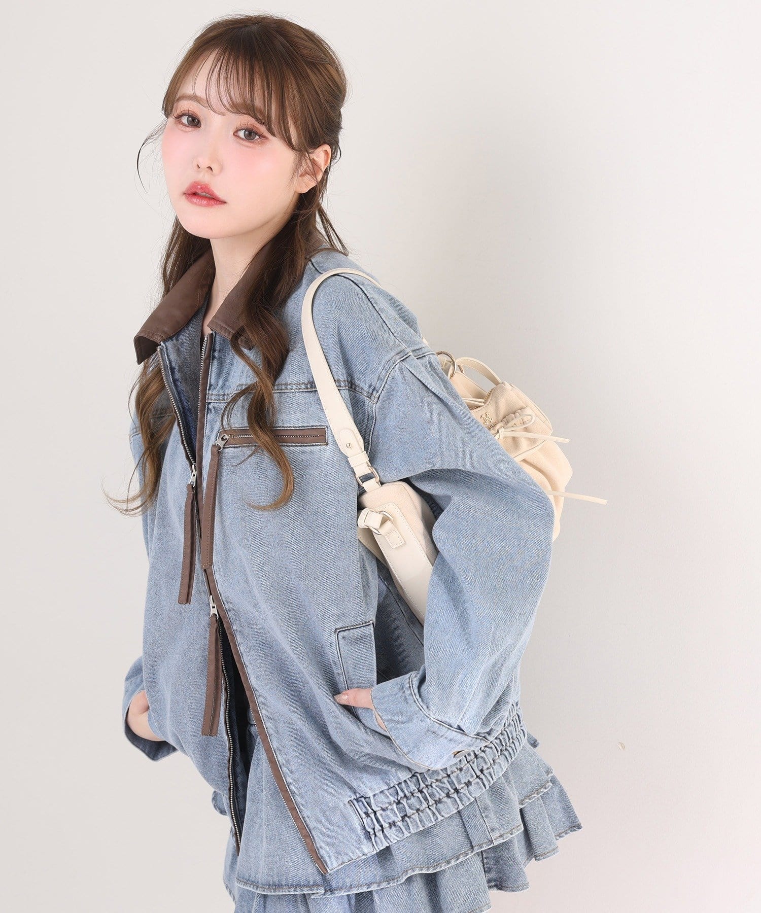 REVIVAL】WEB限定/セットアップ対応/パイピングカバーオール | one