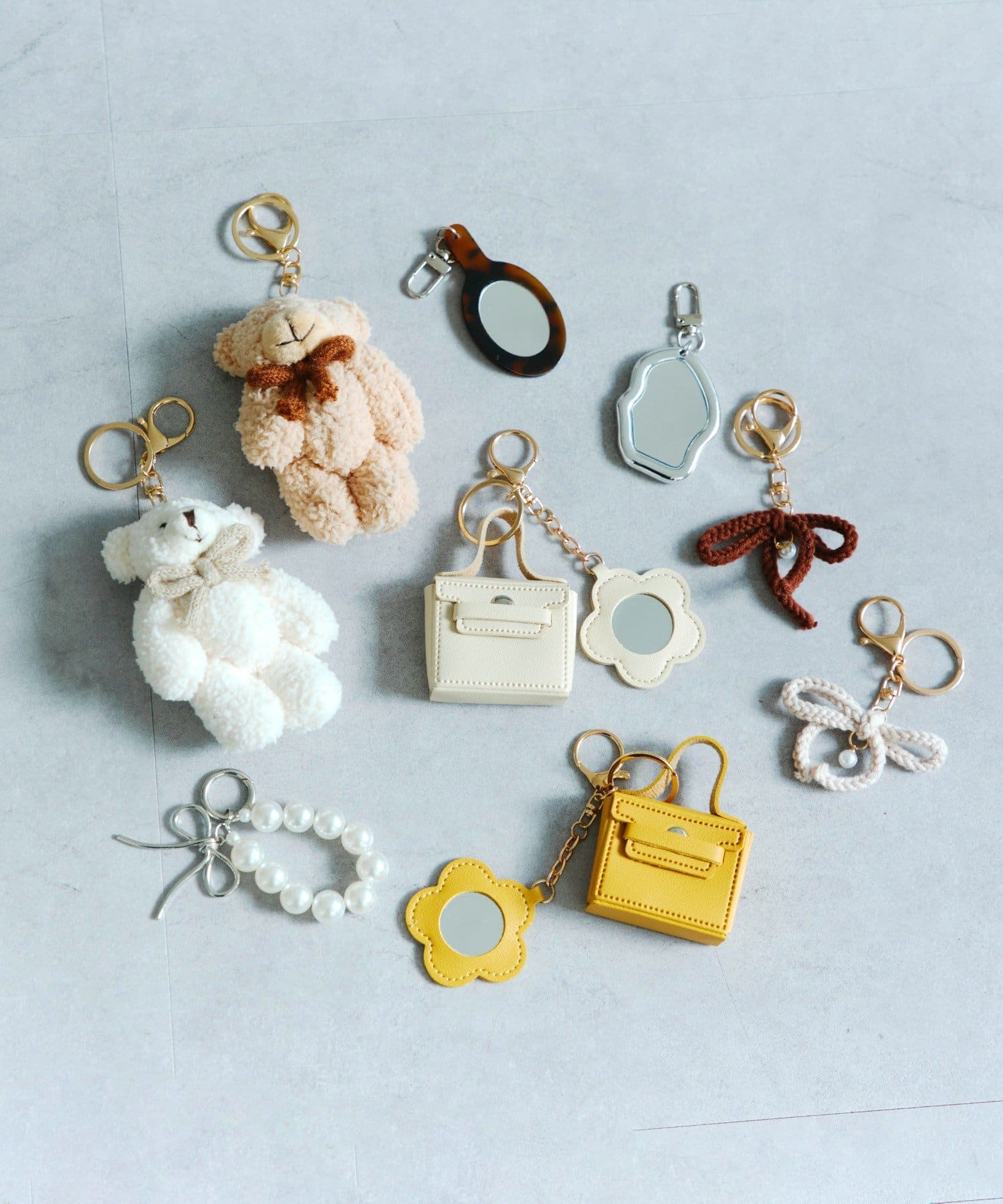 ミラー付きミニバッグチャーム | salut!(サリュ)ライフスタイル | PAL