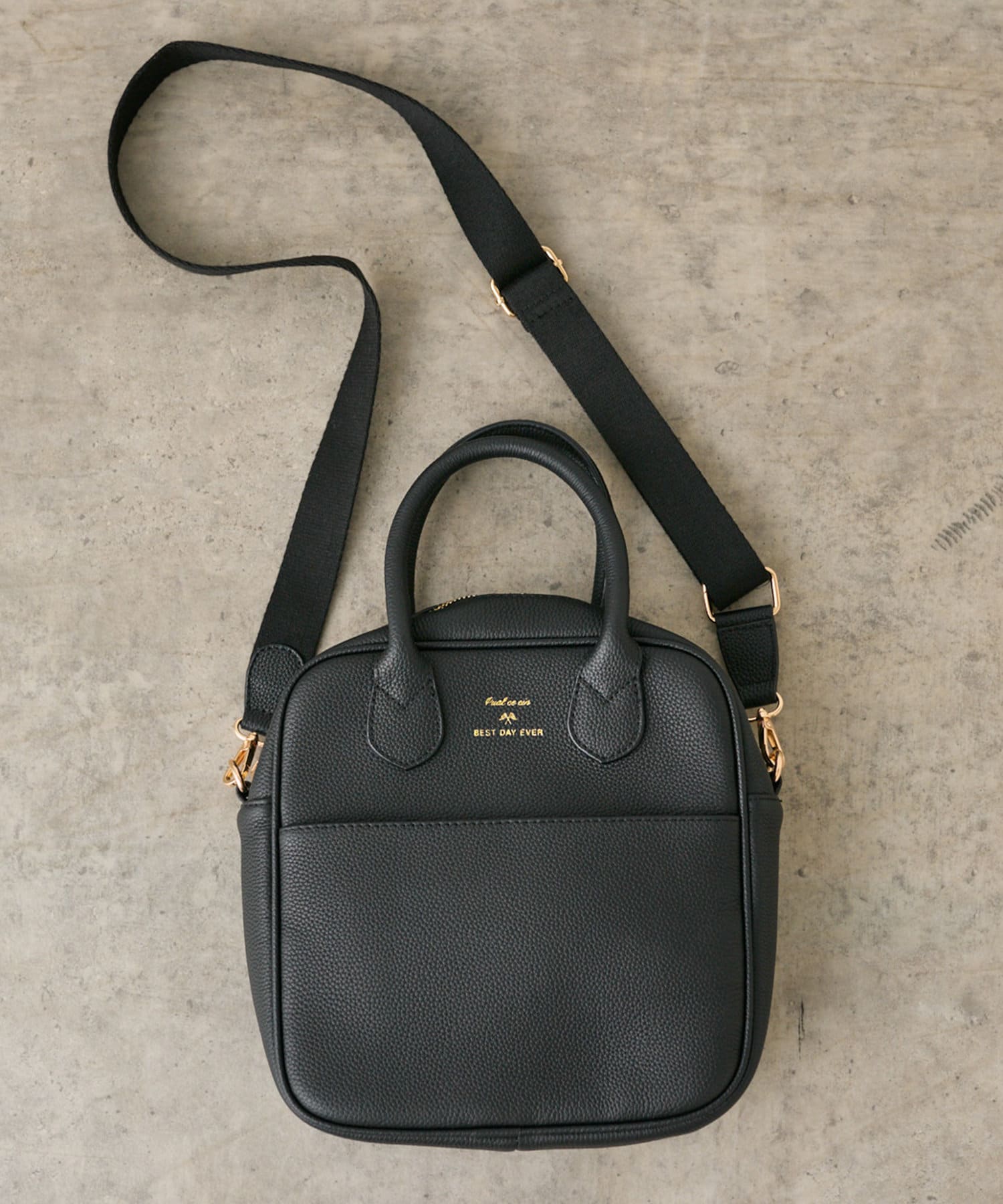 2WAYスクエアレザーバッグ | PUAL CE CIN(ピュアルセシン)レディース