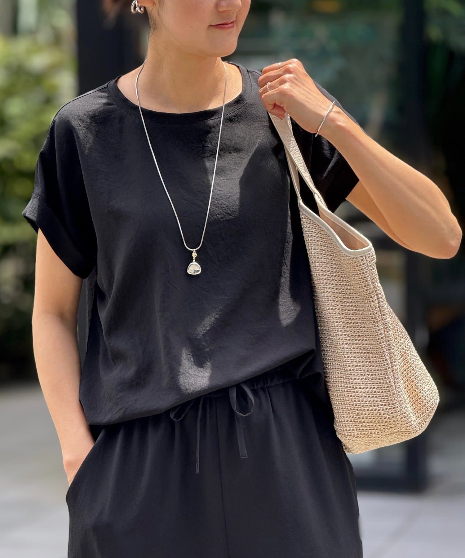 ストレッチジョーゼットブラウス | BEARDSLEY(ビアズリー)レディース