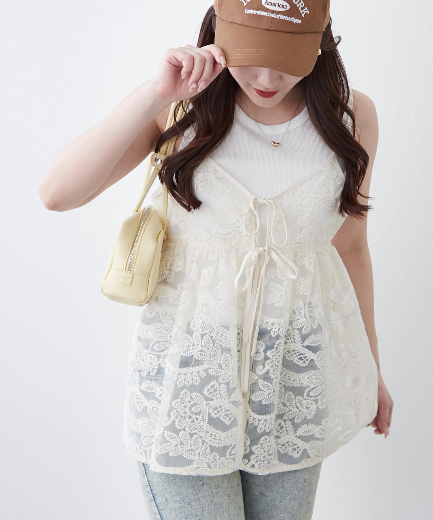 chipi2xセレクト】リボンキャミチュニック | Remind me and forever