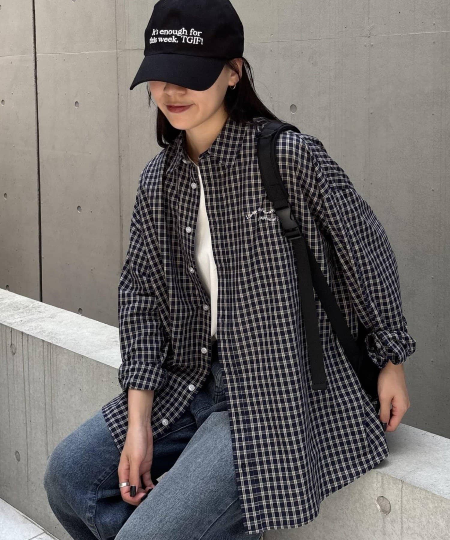 PIKO企画】ワンポイント刺繍チェックシャツ | COLONY 2139(コロニー