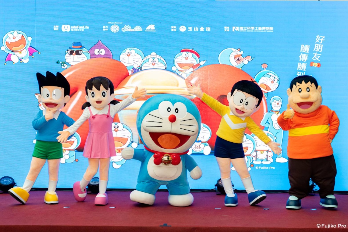 100%ドラえもん&フレンズ展 高雄」開幕！2025年11月14日～2026年2月22