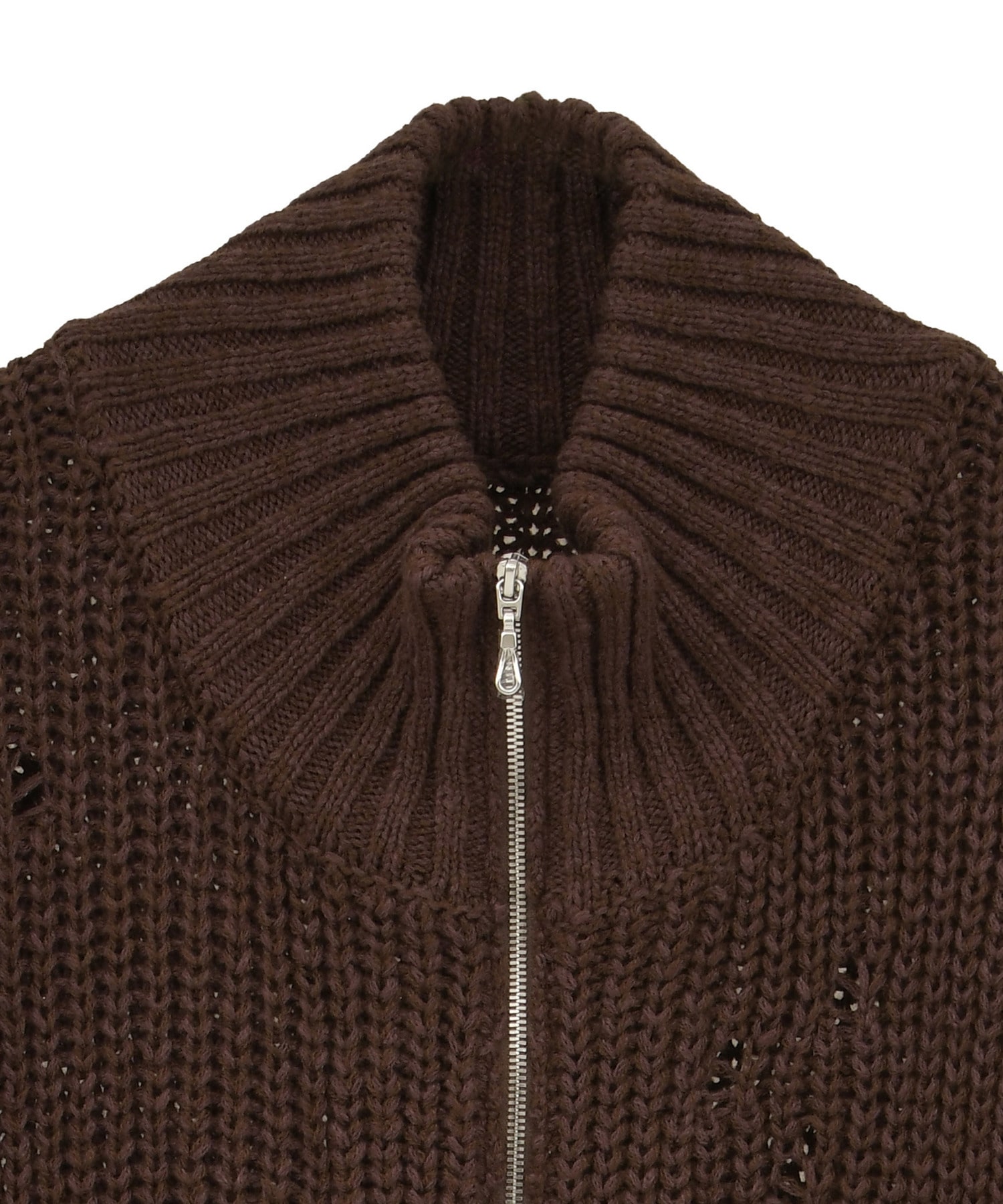 STAR☆ EMBROIDERY ZIP-UP KNIT CARDIGAN｜CONVERSE TOKYO (コンバース