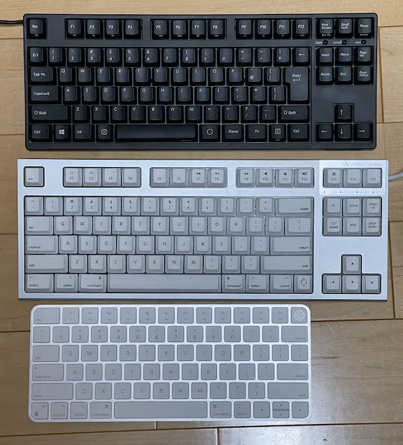 疲れ知らずのキーボード REALFORCE TKL for Mac【レビュー