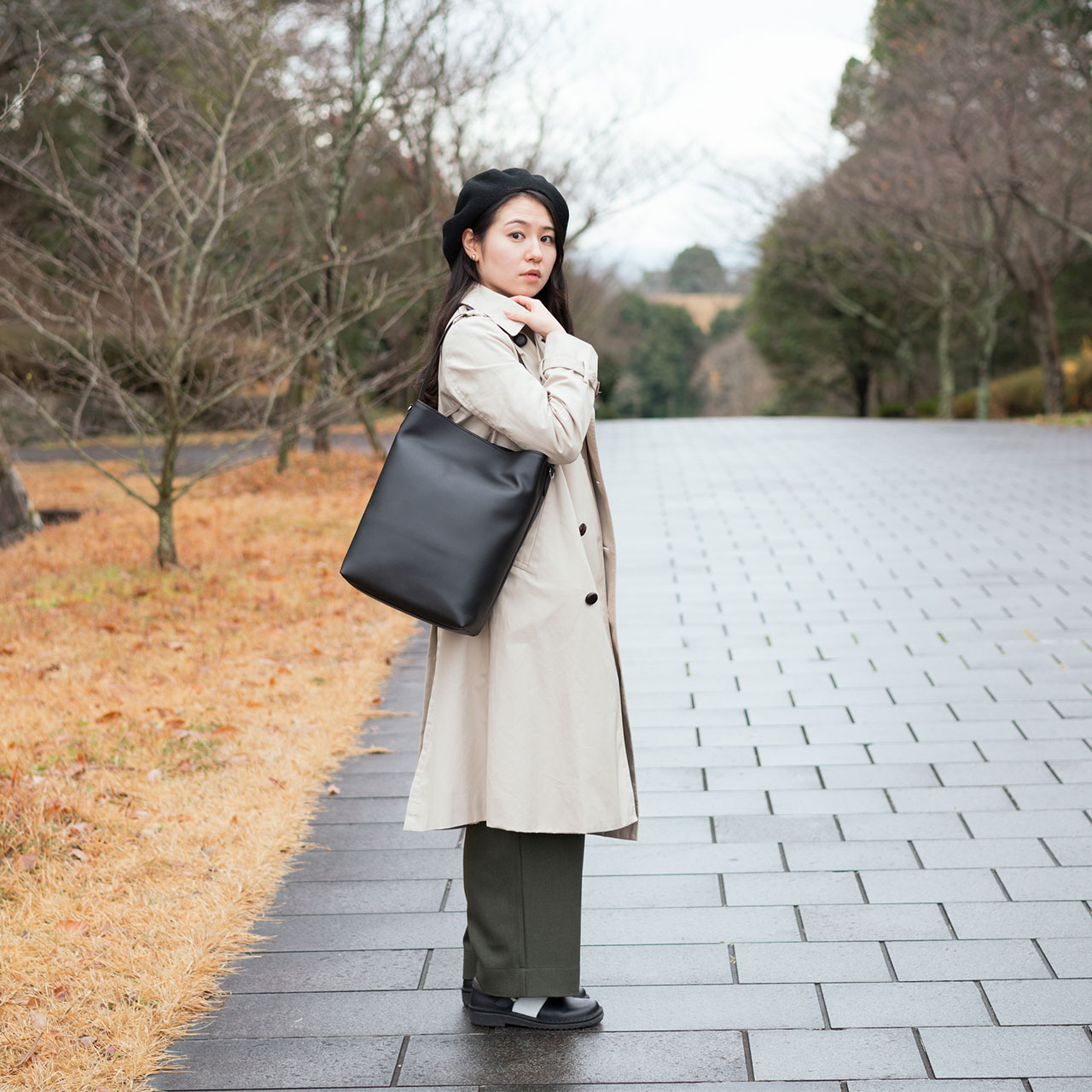 OSAKAKABAN・イタリアンレザーの2WAYワンショルダー yos-004 conaran