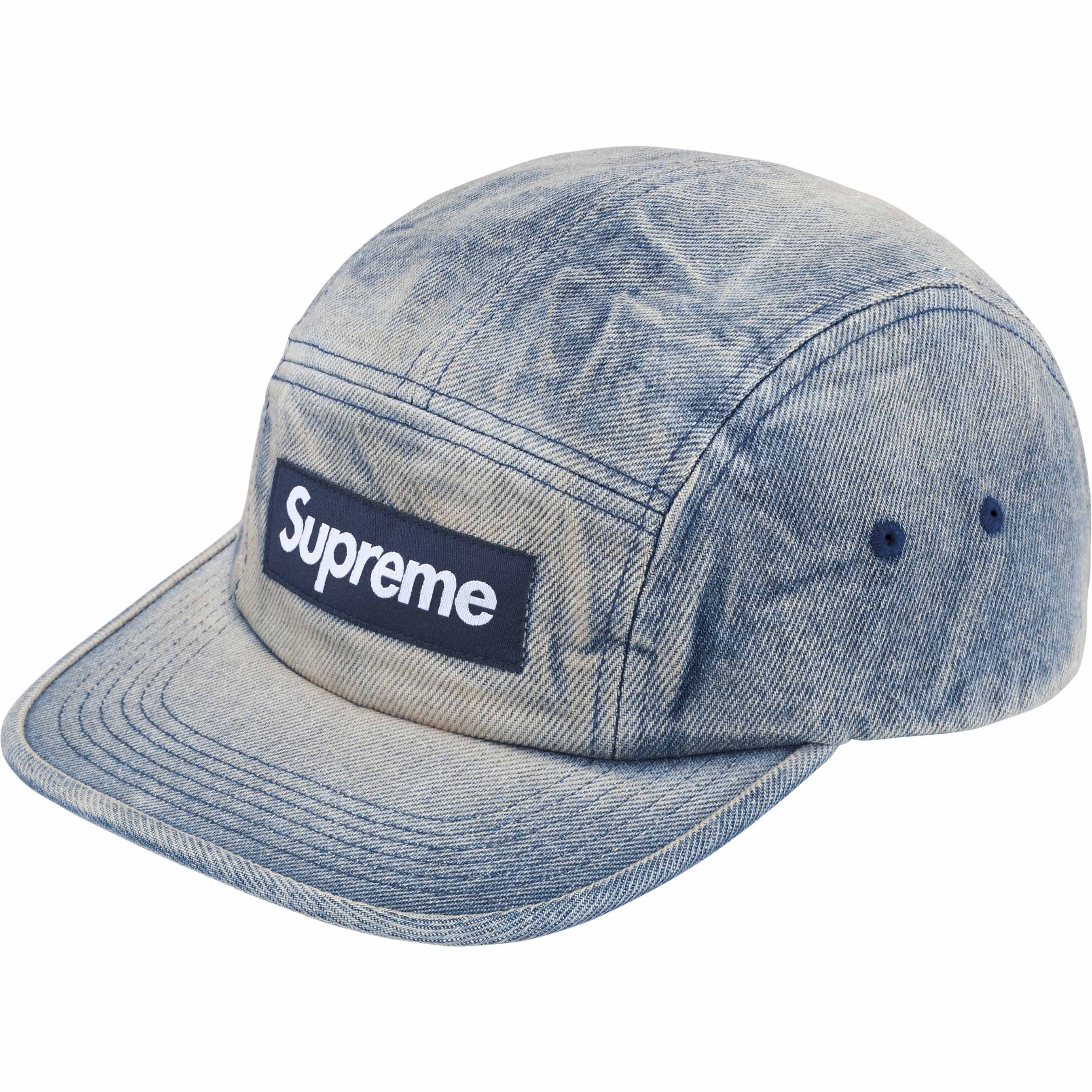SUPREME 24SS WASHED CHINO TWILL CAMP CAP – CONCEPTSTOREHK