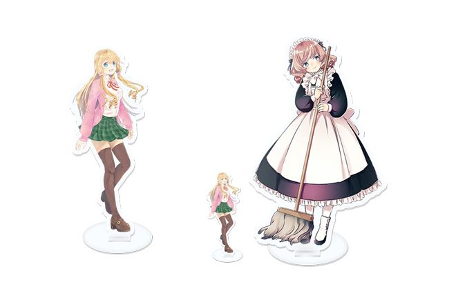 アクリル フィギュア スタンド | オリジナルグッズ・OEM・ノベルティ製作