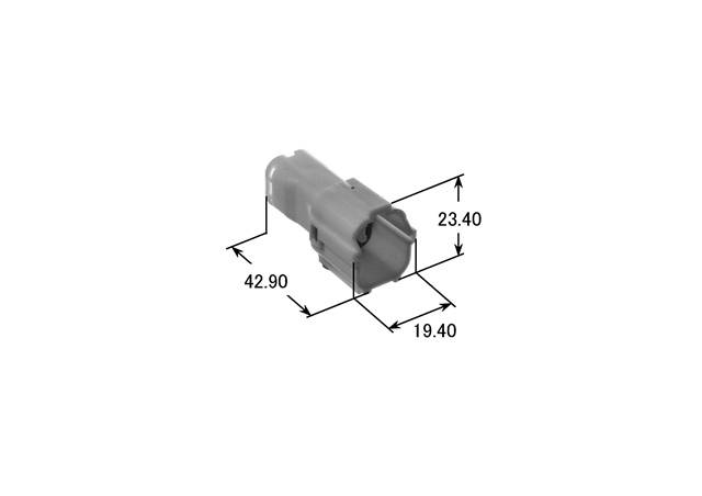 SWP Connector Housing 4P Male│YAZAKI Connectors Catalog