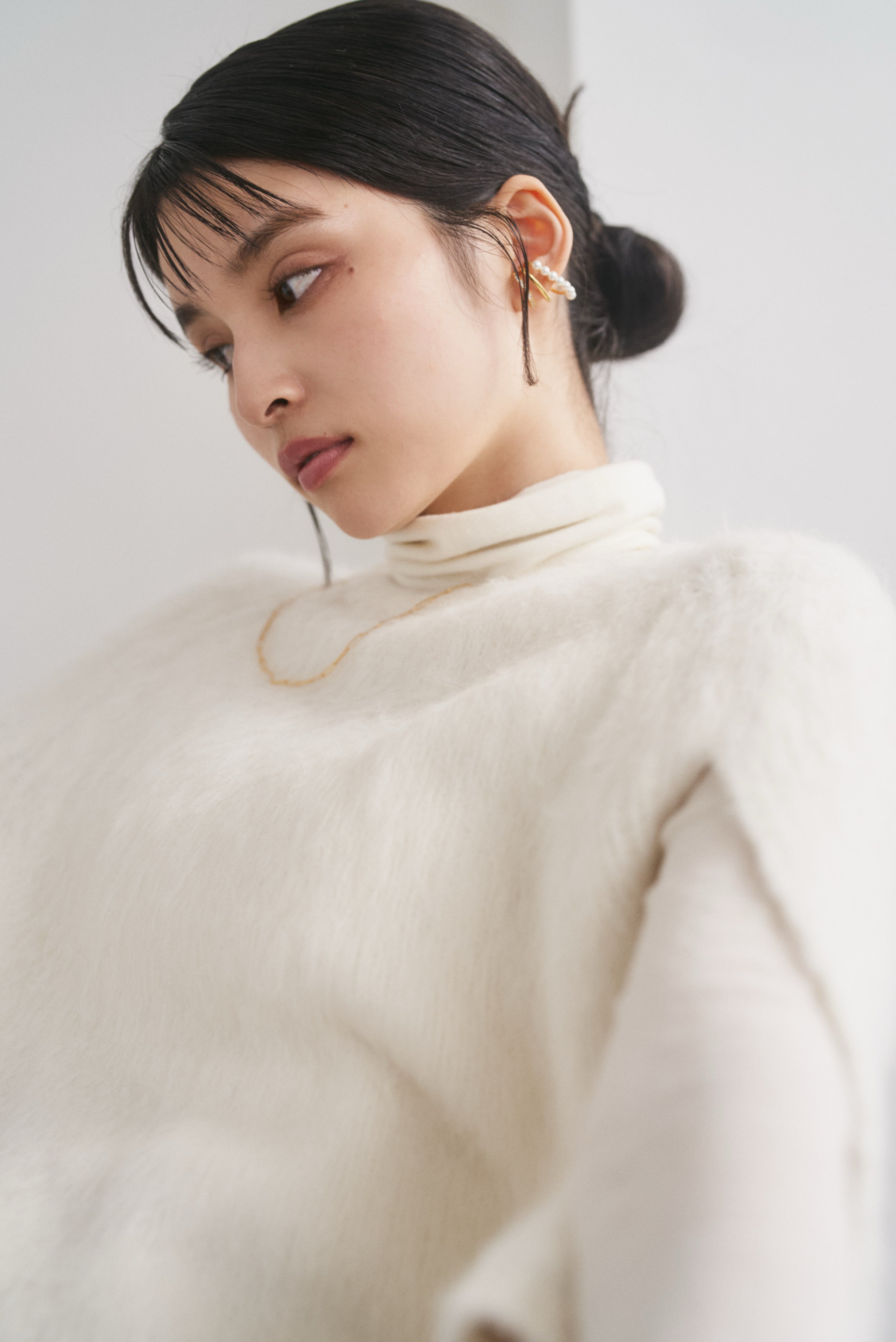 フォックスファーケープポンチョ – CONNSE