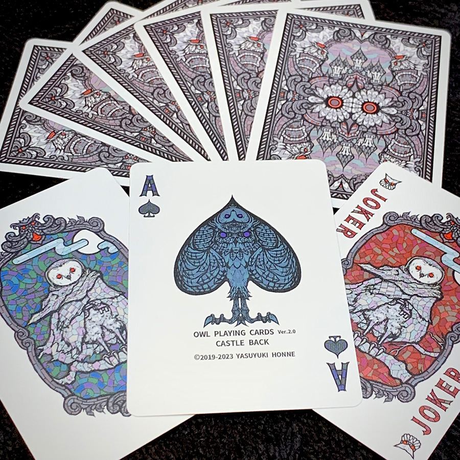 トランプ：Bicycle Owl Playing Cards (Ver.2.0)Castle Back - カード