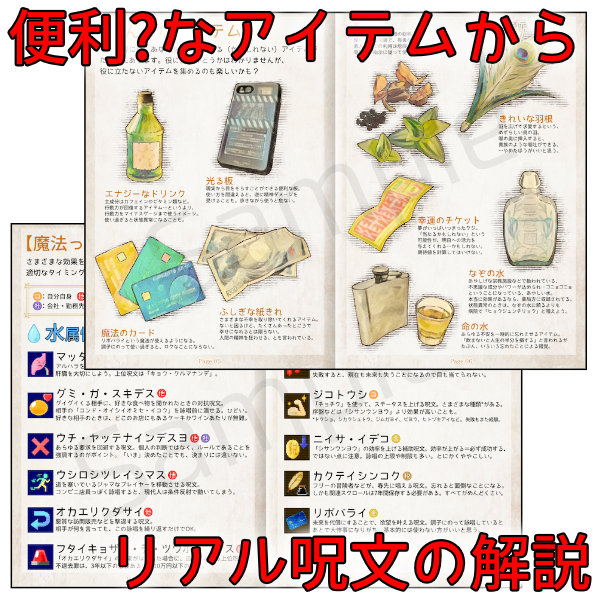 現実世界をレトロゲームの取扱説明書にした本 - その他書籍 - コノス