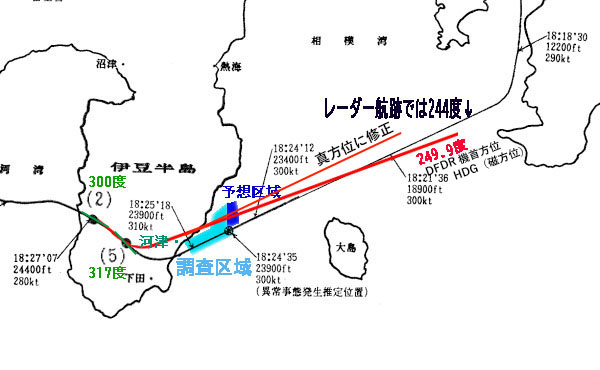 日航123便考察 大月旋回その他