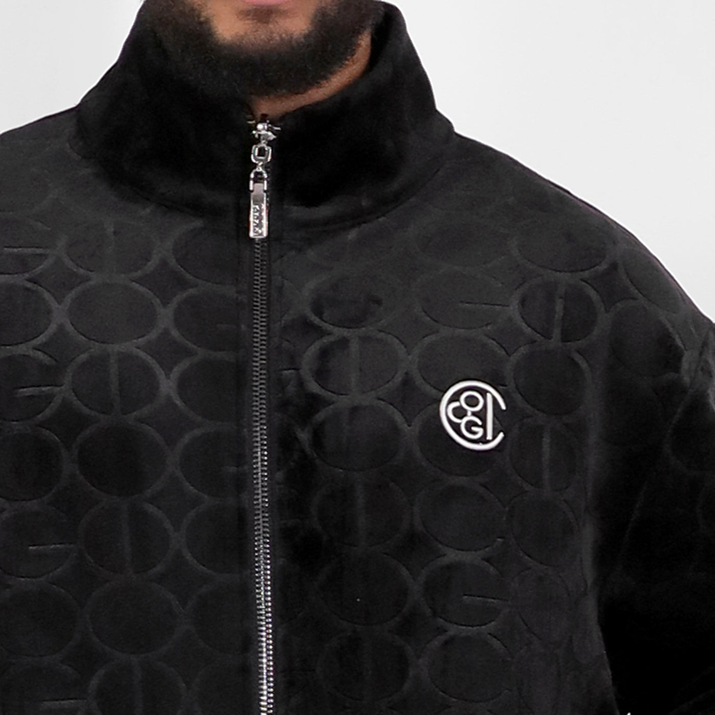 New - COOGI Embossed Velour Jacket