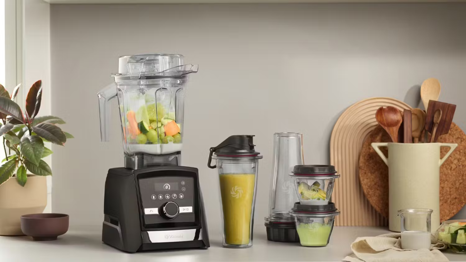 Vitamix A3500i Ascent Series Smart Blender- Brushed Stainless