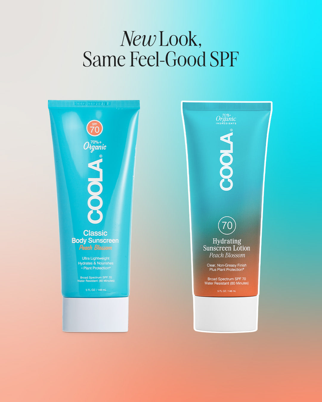 Hydrating Sunscreen Lotion - Peach Blossom – COOLA