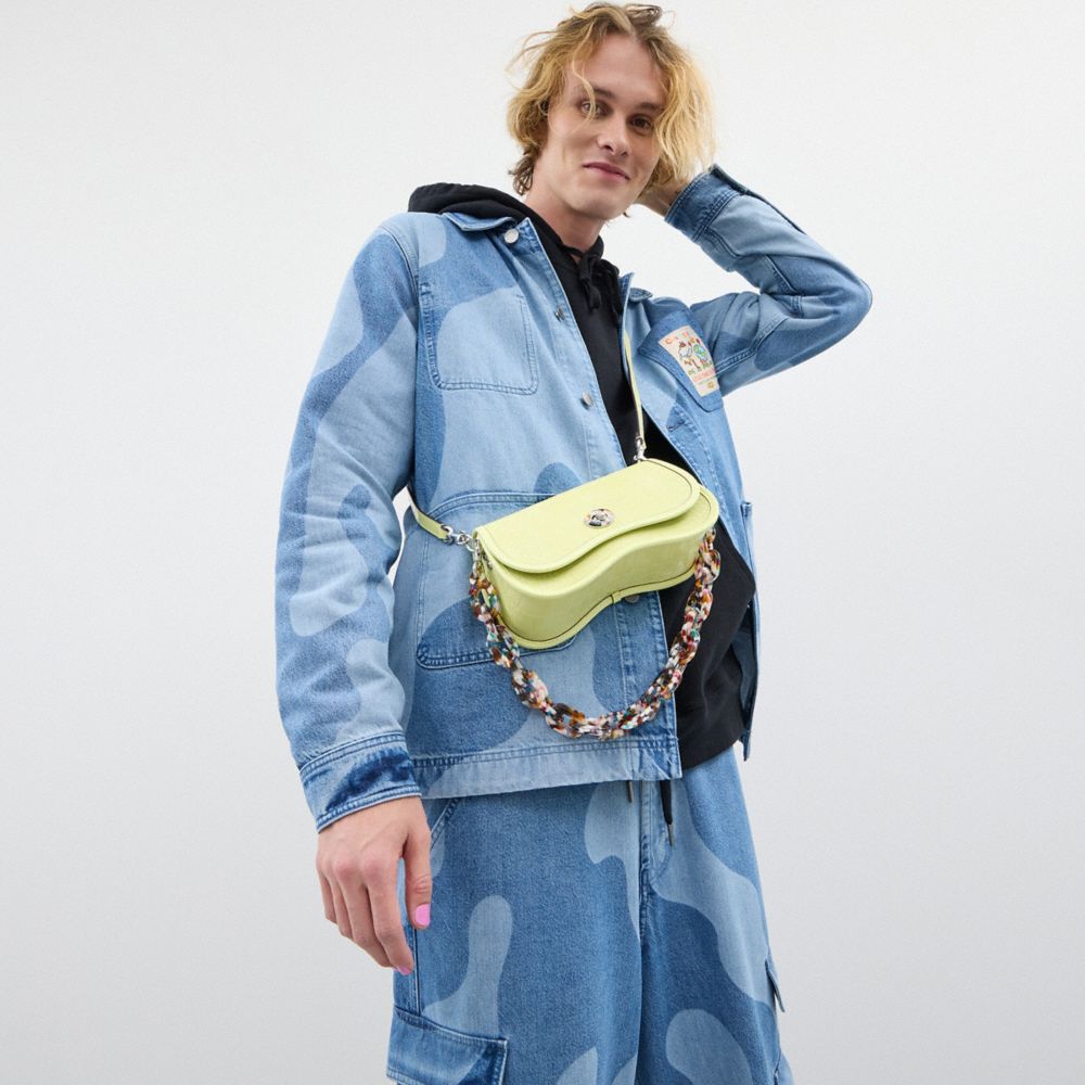 公式】COACH – コーチトピア™ | ウェイビー ディンキー バッグ・クロコ