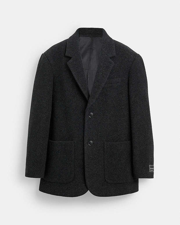 公式】COACH – コーチ | リラックスド ウール ブレザー