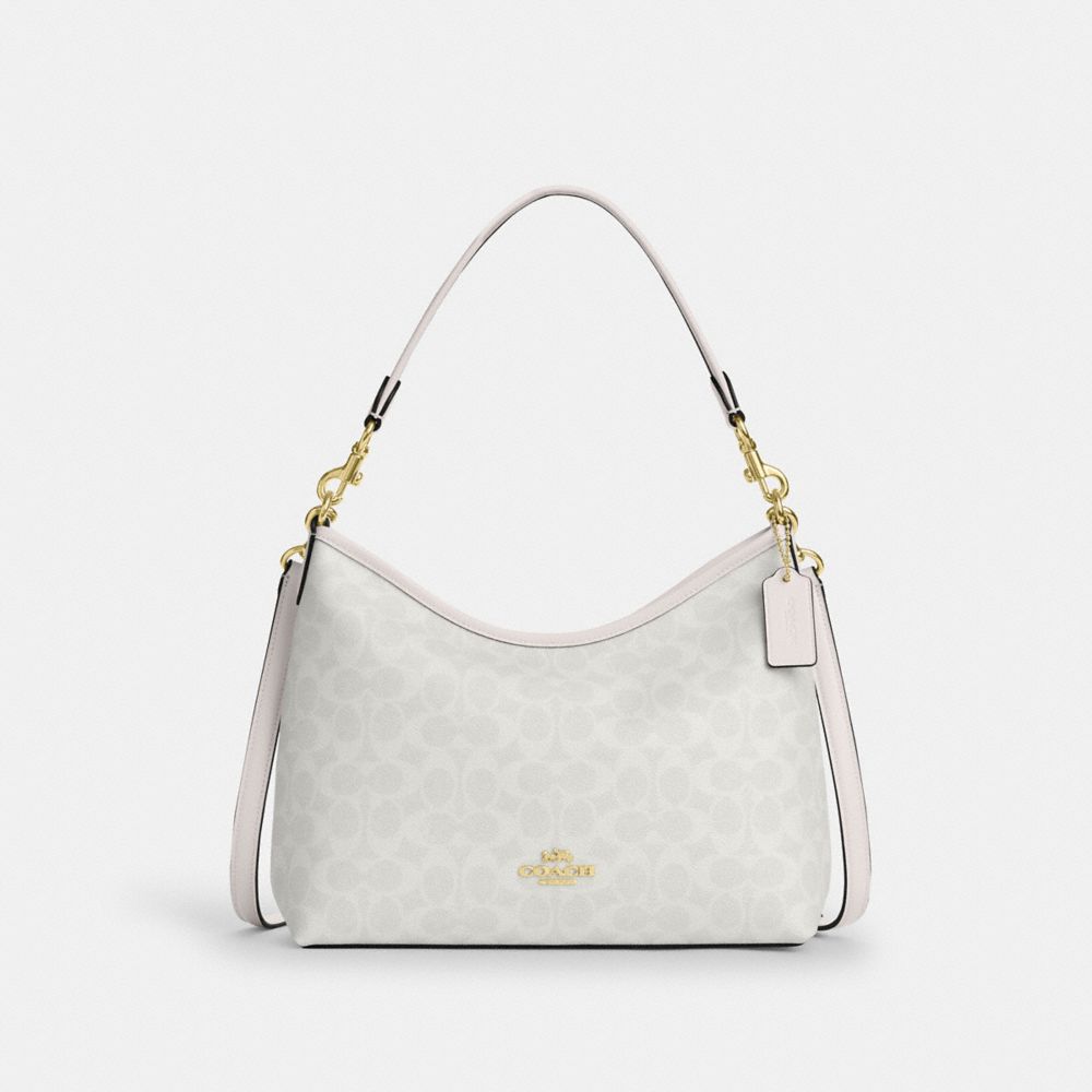 COACH® Outlet | Laurel Shoulder Bag In Signature Canvas