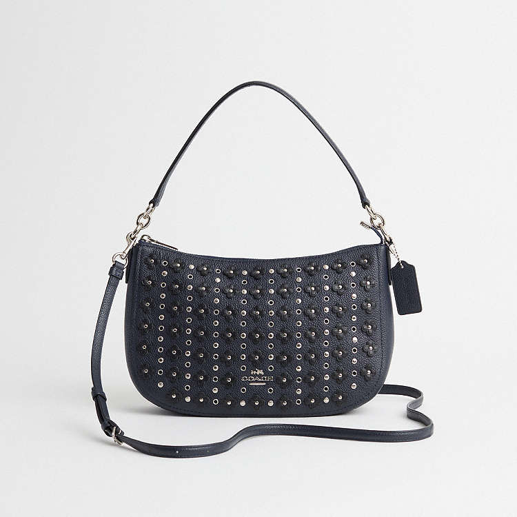COACH® | Restored Chelsea Crossbody With Floral Rivets