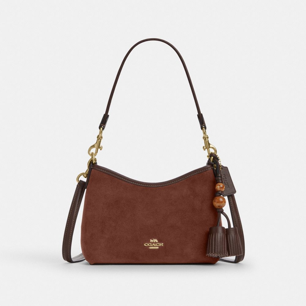 COACH® MC | Laurel Small Shoulder Bag With Tassels