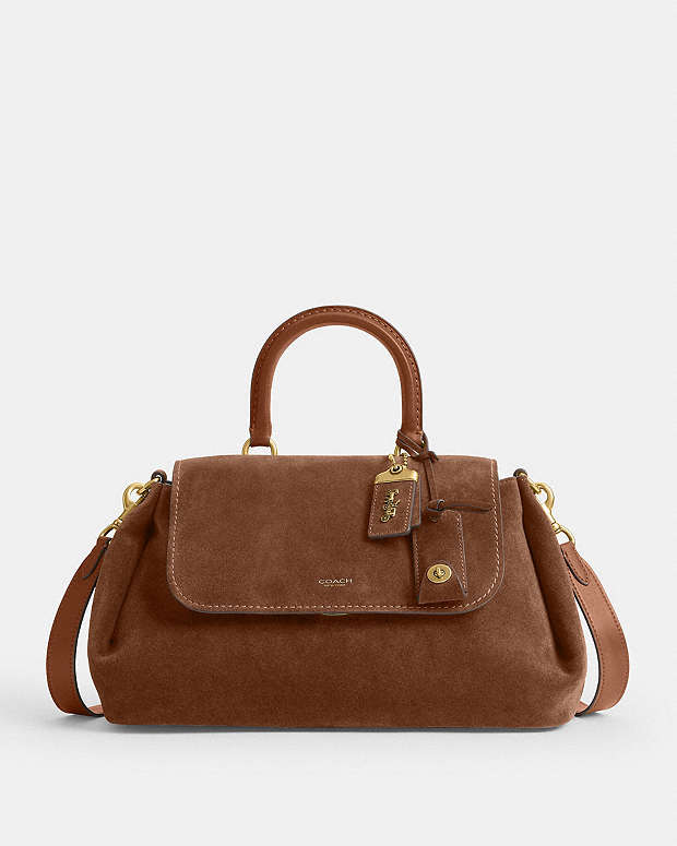 COACH® MC | Slouchy Rogue Top Handle Bag