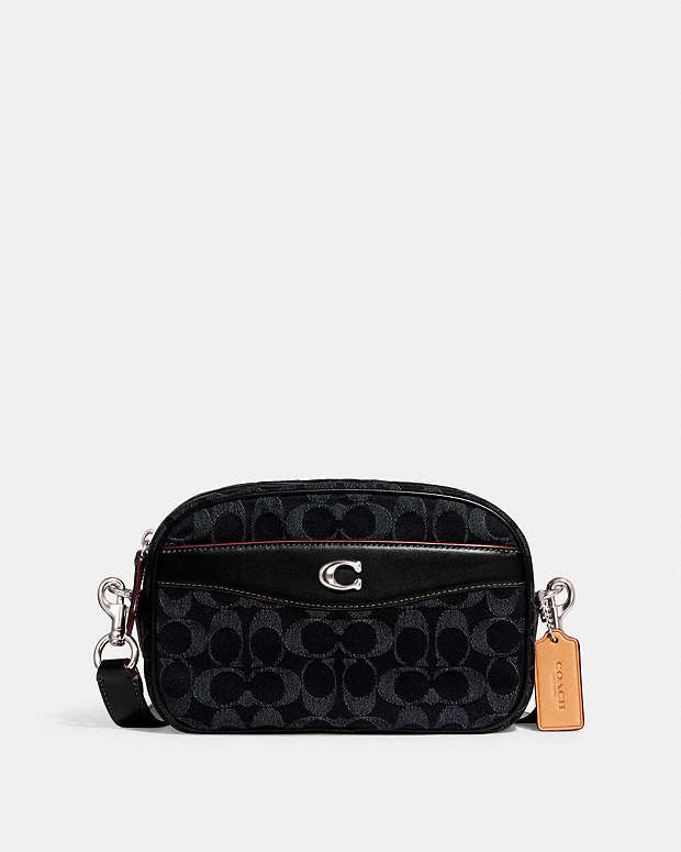 公式】COACH – コーチ | カメラ バッグ・シグネチャー デニム