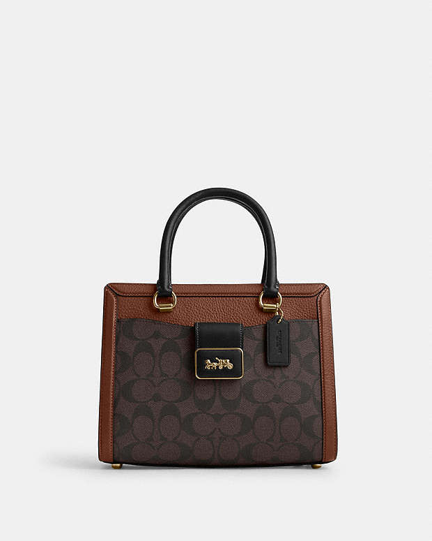 公式】コーチアウトレット | グレース キャリーオール・カラーブロック