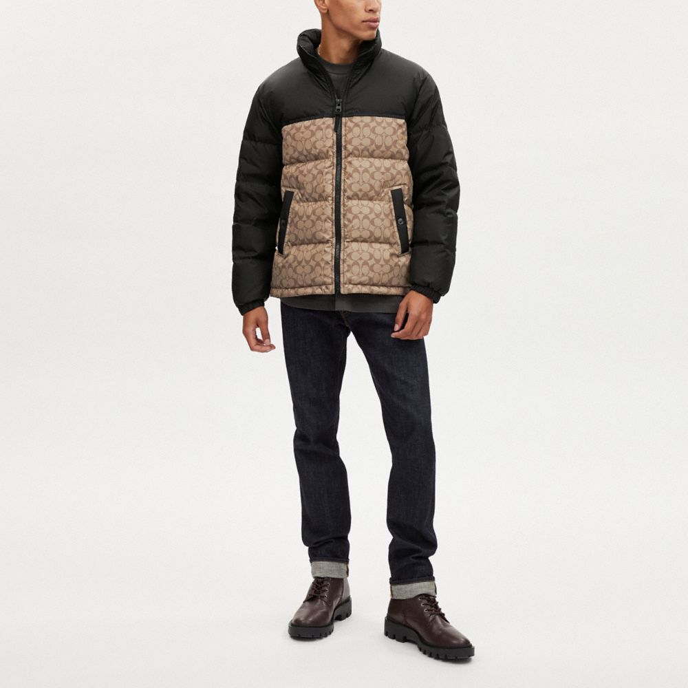 公式】コーチアウトレット | シグネチャー ダウン ジャケット