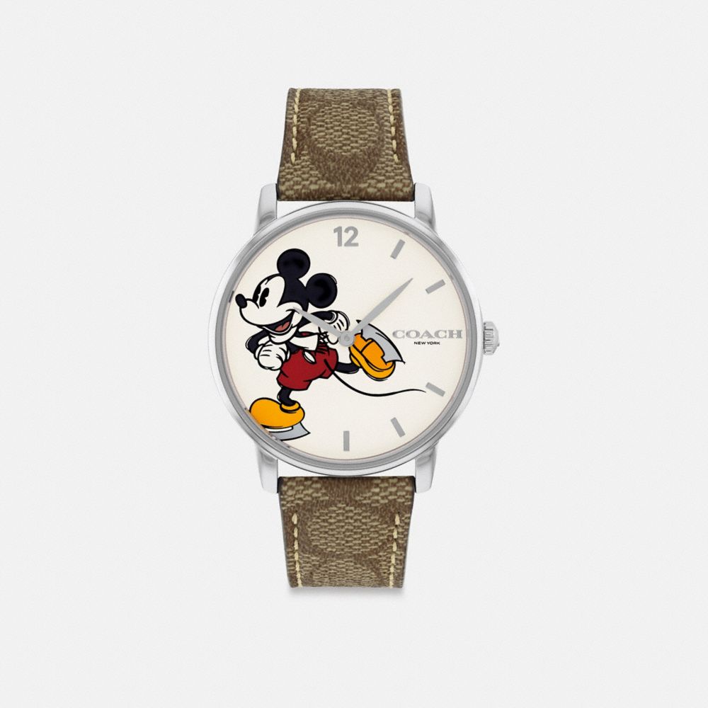 公式】コーチアウトレット | 【DISNEY X COACH】グランド ウォッチ / 40MM